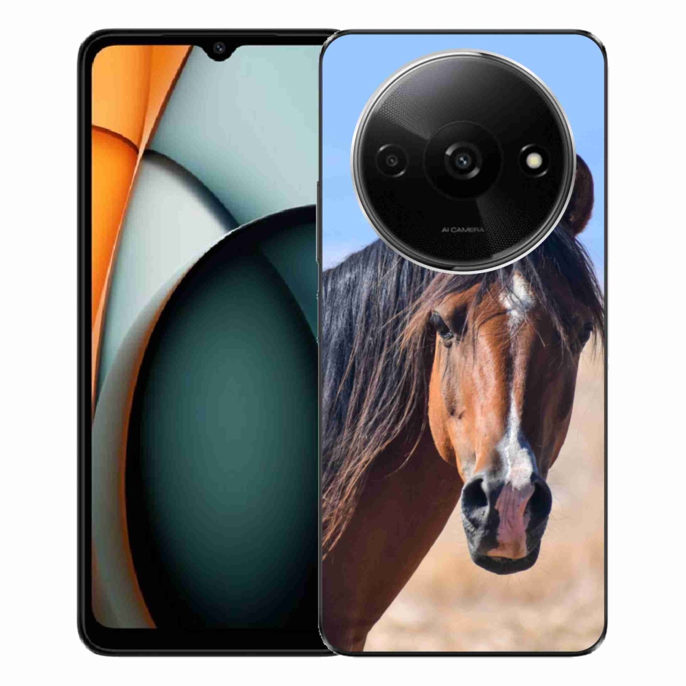 Gélový kryt mmCase na Xiaomi Redmi A3 - pokojný kôň
