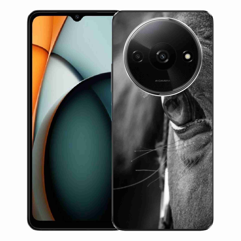 Gélový kryt mmCase na Xiaomi Redmi A3 - konský pohľad