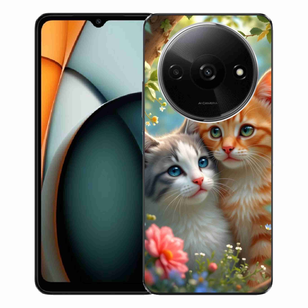Gélový kryt mmCase na Xiaomi Redmi A3 - mačacia láska 2