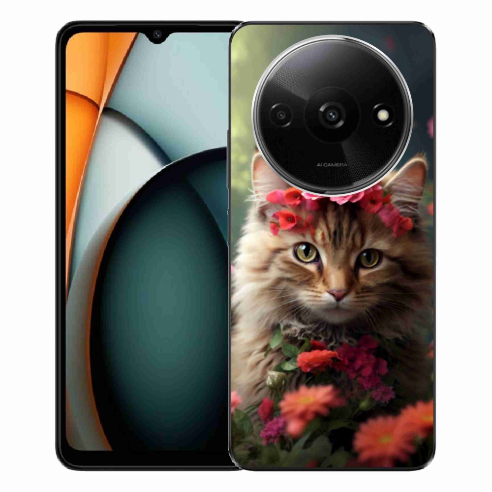 Gélový kryt mmCase na Xiaomi Redmi A3 - mačacia princezná