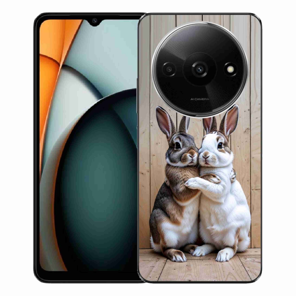 Gélový kryt mmCase na Xiaomi Redmi A3 - králičie pár