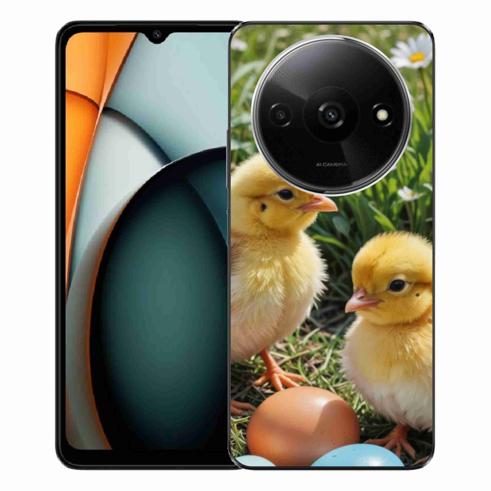 Gélový kryt mmCase na Xiaomi Redmi A3 - kuriatka