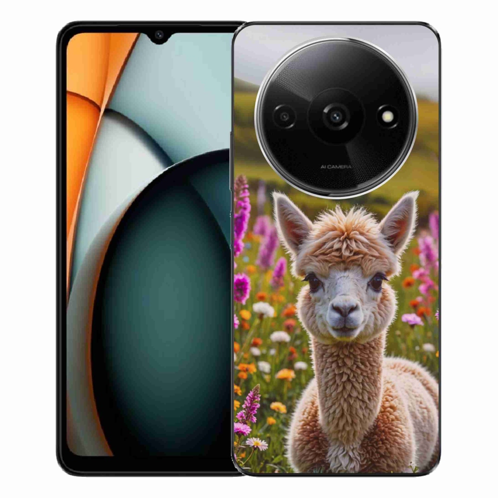 Gélový kryt mmCase na Xiaomi Redmi A3 - lama na lúke