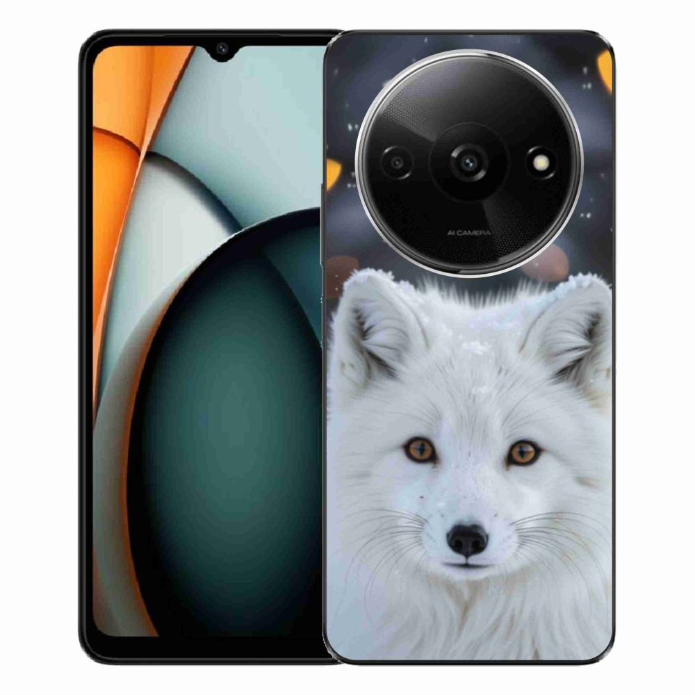 Gélový kryt mmCase na Xiaomi Redmi A3 - líška polárna
