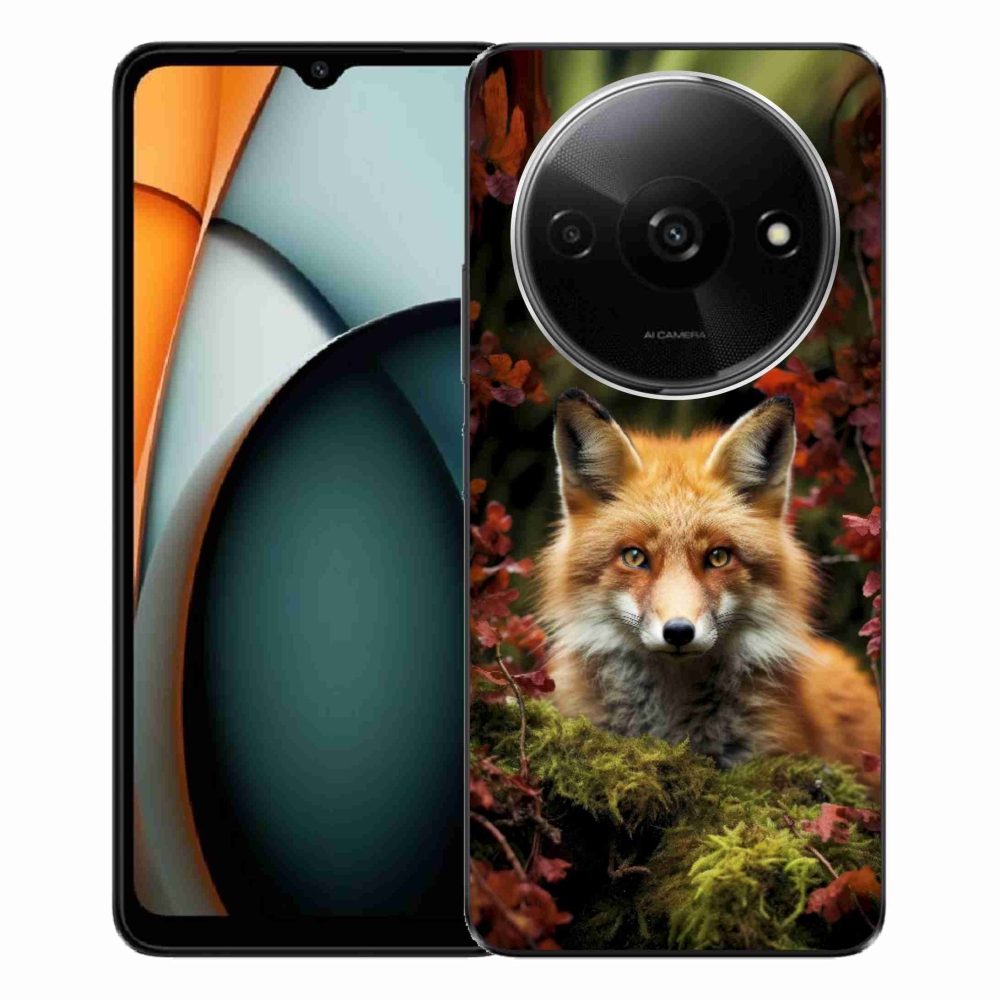 Gélový kryt mmCase na Xiaomi Redmi A3 - líška v lese
