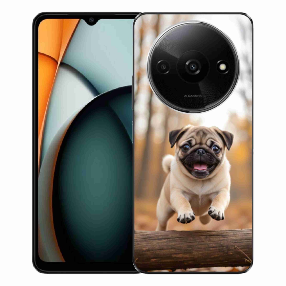 Gélový kryt mmCase na Xiaomi Redmi A3 - mops 2