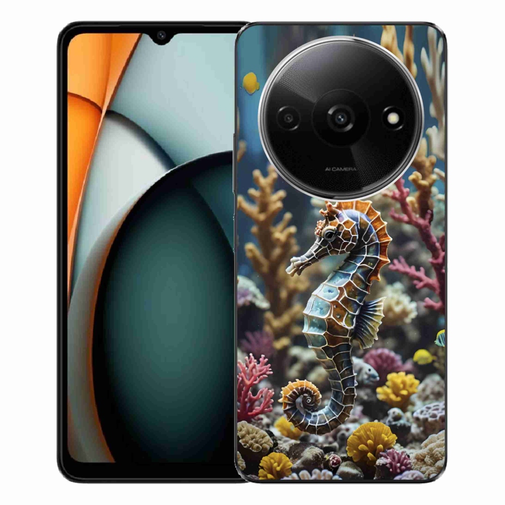 Gélový kryt mmCase na Xiaomi Redmi A3 - morský koník 2