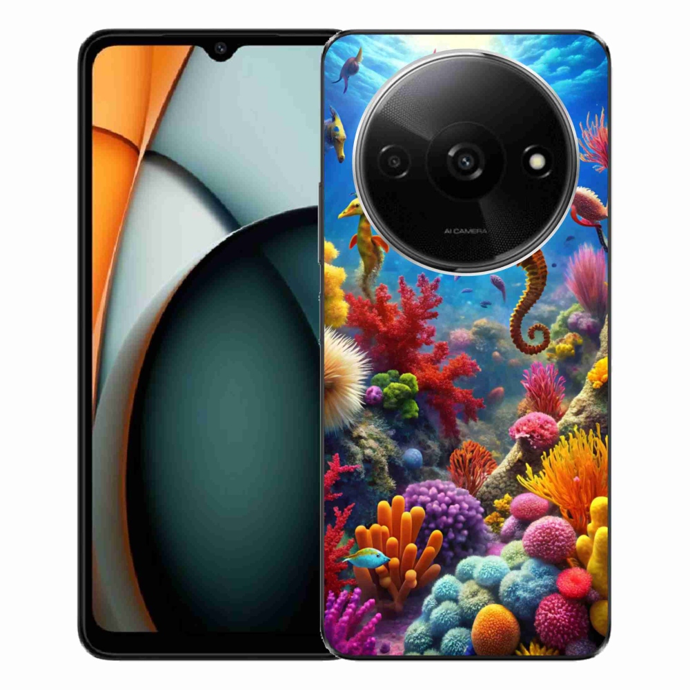 Gélový kryt mmCase na Xiaomi Redmi A3 - morský svet 3