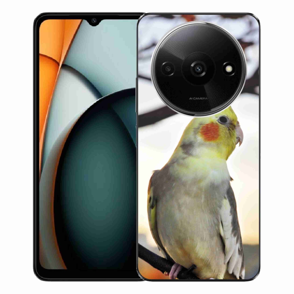 Gélový kryt mmCase na Xiaomi Redmi A3 - papagáj korela