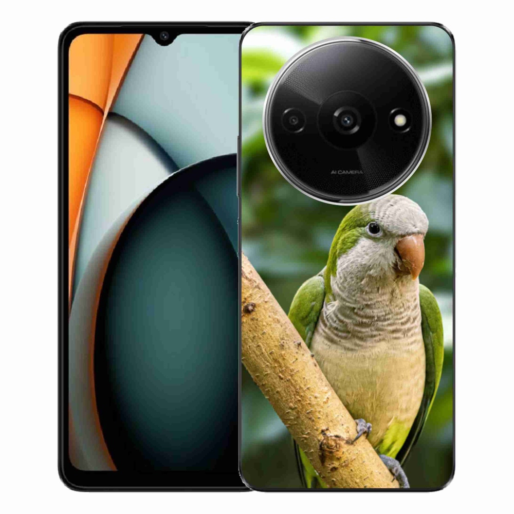 Gélový kryt mmCase na Xiaomi Redmi A3 - papagáj mníšok