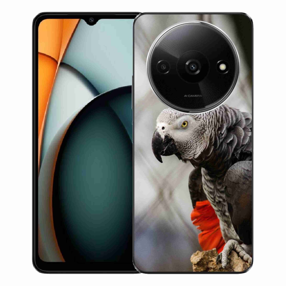 Gélový kryt mmCase na Xiaomi Redmi A3 - papagáj žako 3