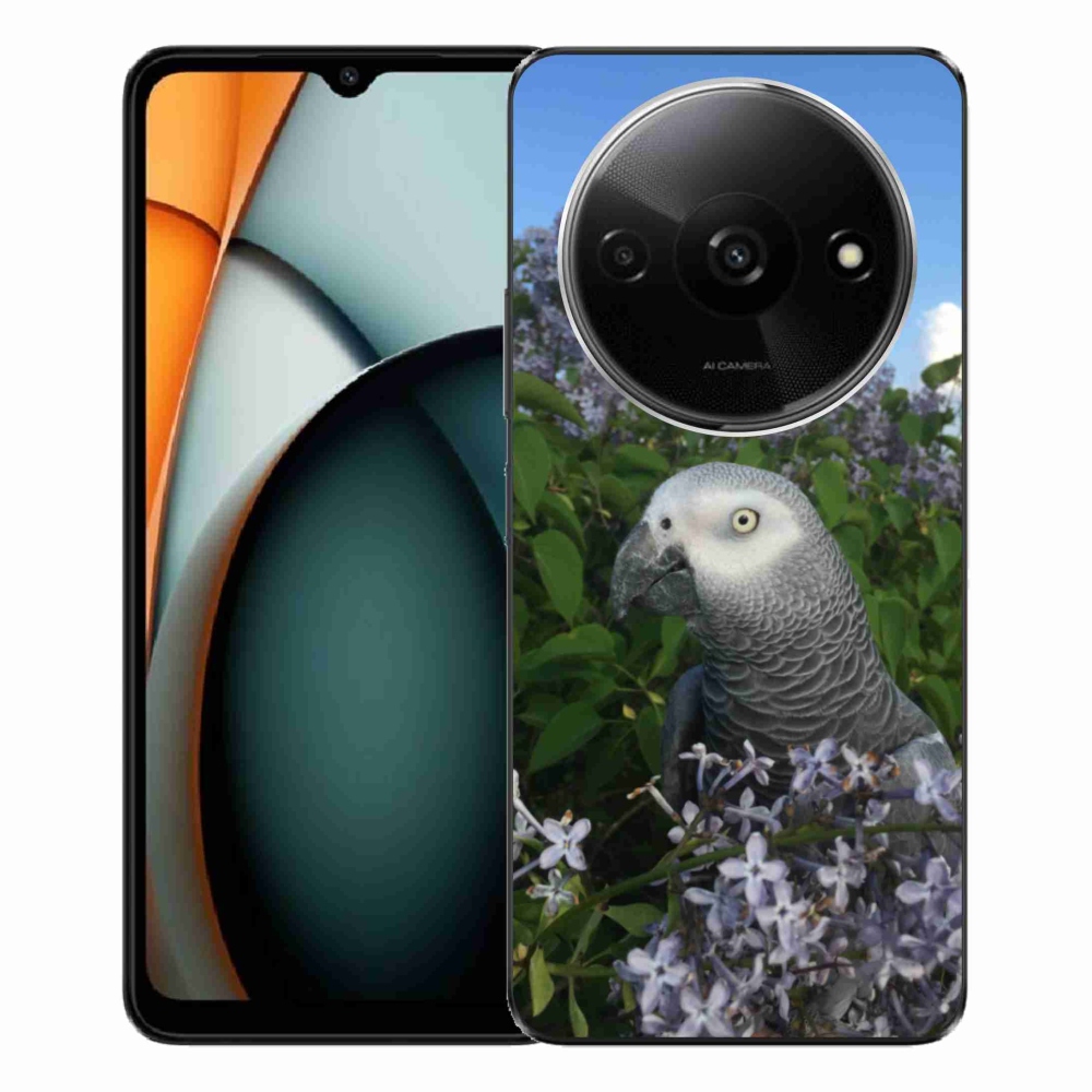 Gélový kryt mmCase na Xiaomi Redmi A3 - papagáj žako