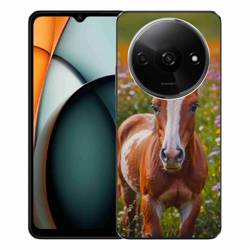 Gélový kryt mmCase na Xiaomi Redmi A3 - roztomilé žriebä