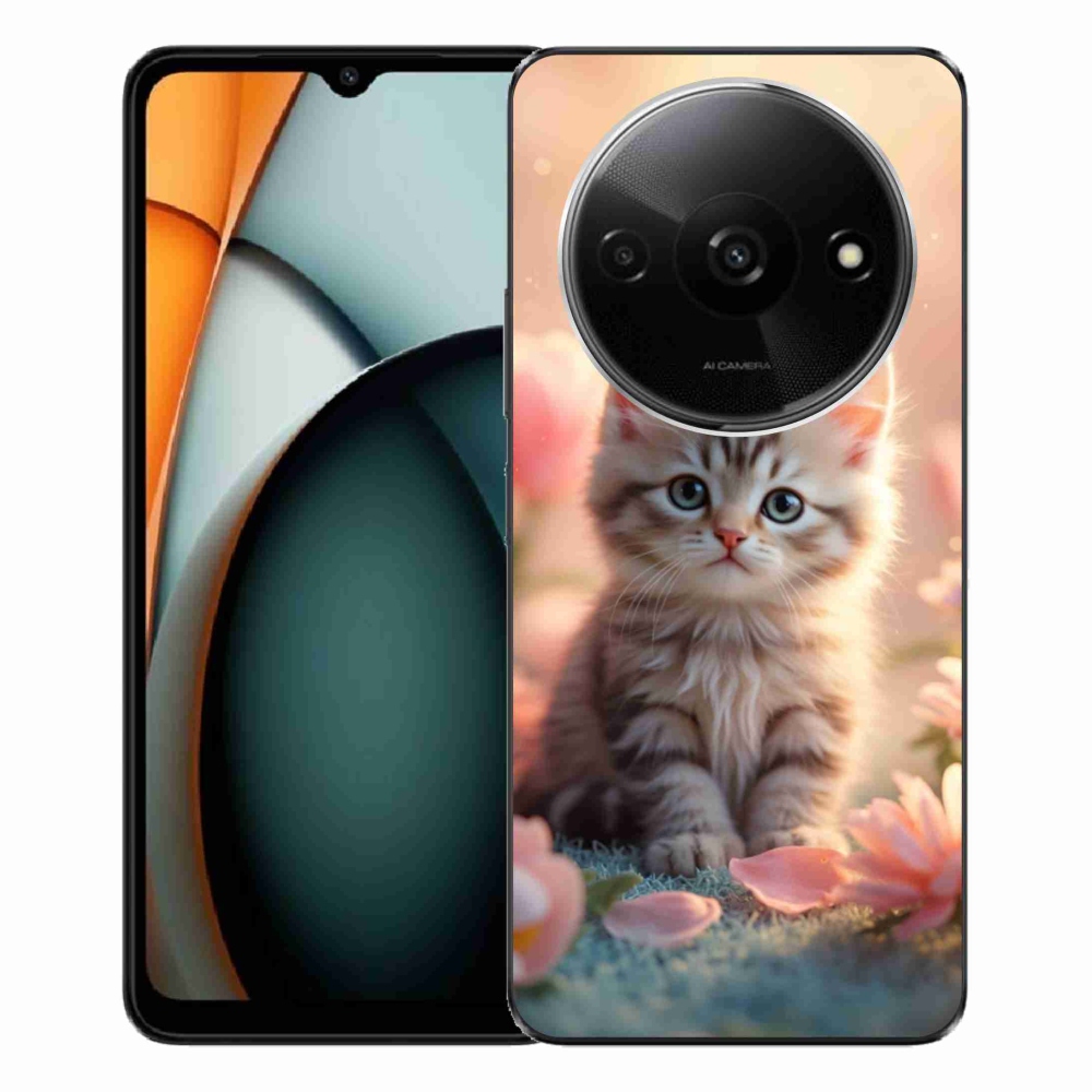 Gélový kryt mmCase na Xiaomi Redmi A3 - roztomilé mačiatko 8