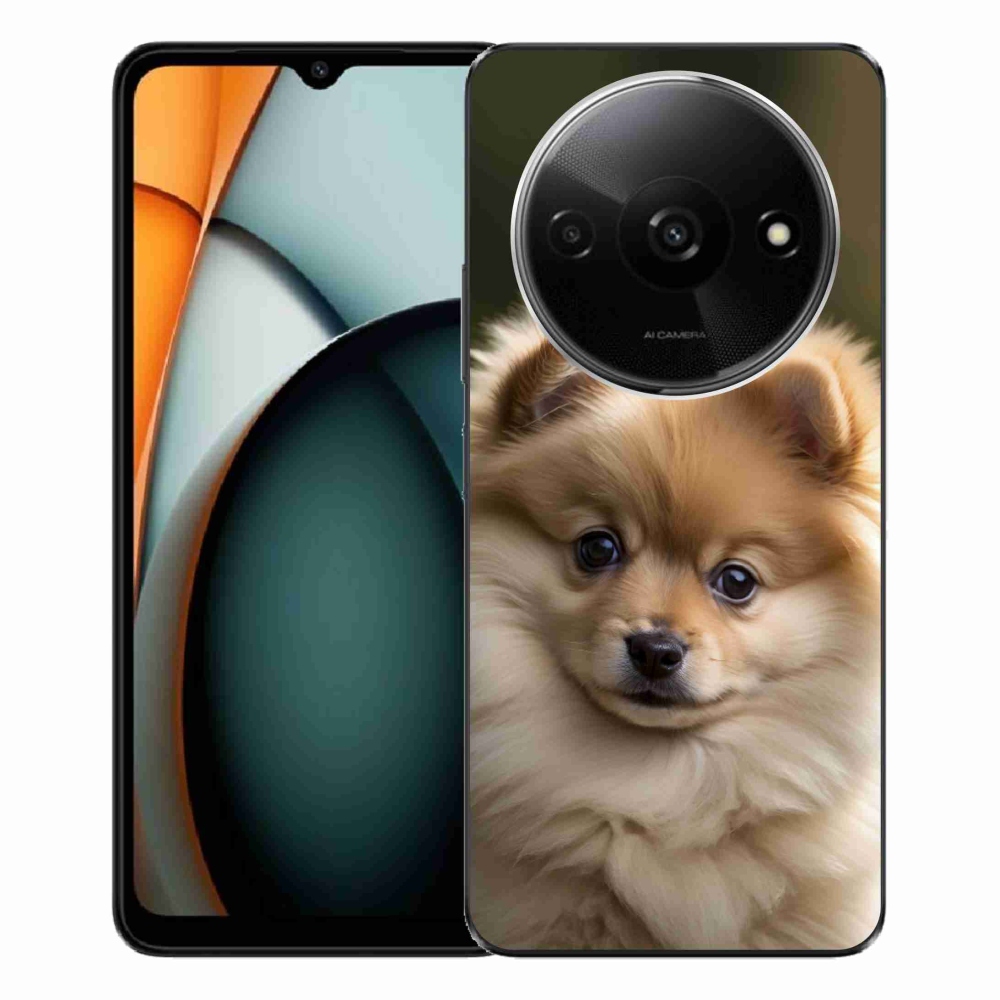 Gélový kryt mmCase na Xiaomi Redmi A3 - roztomilý pomeranian 2