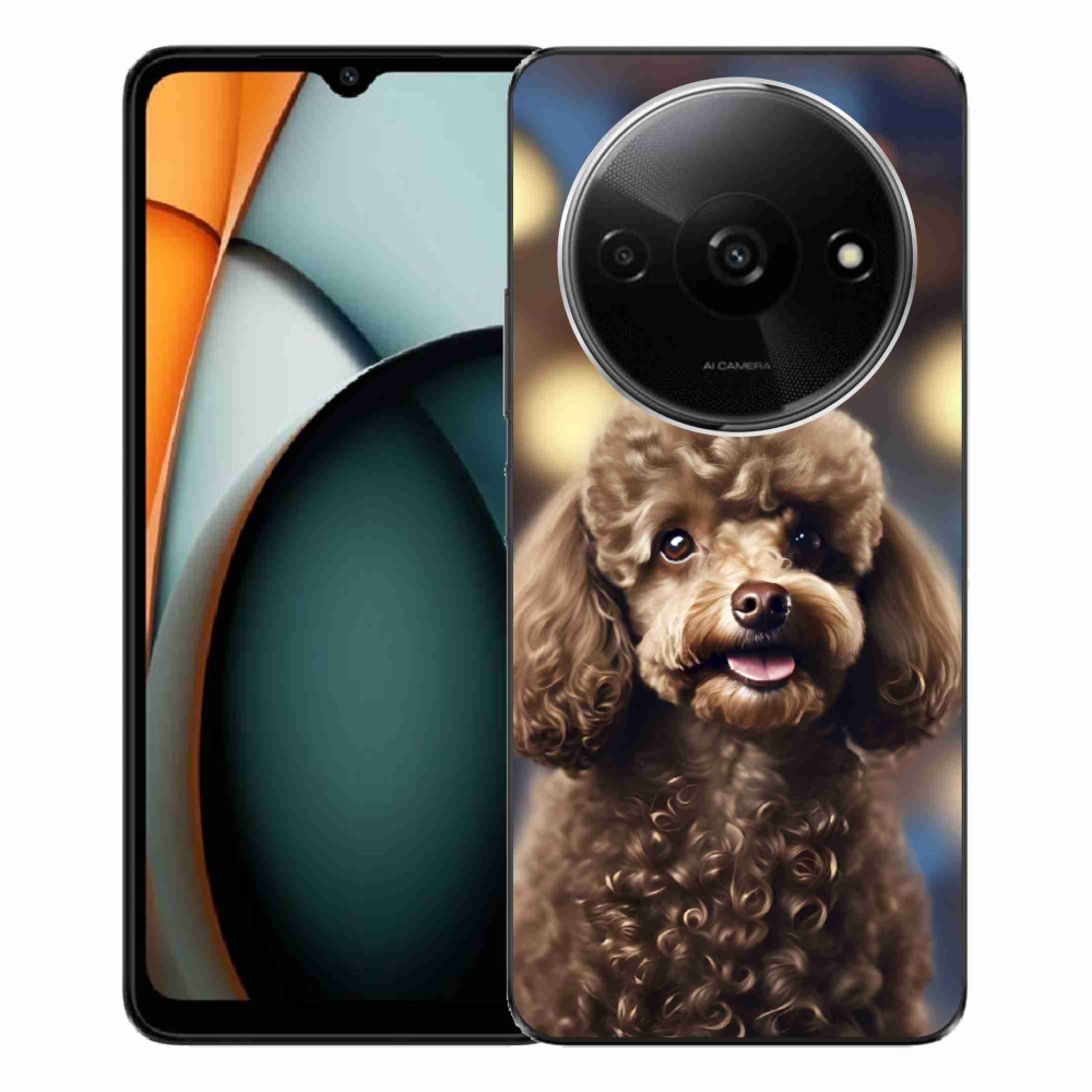 Gélový kryt mmCase na Xiaomi Redmi A3 - roztomilý pudel