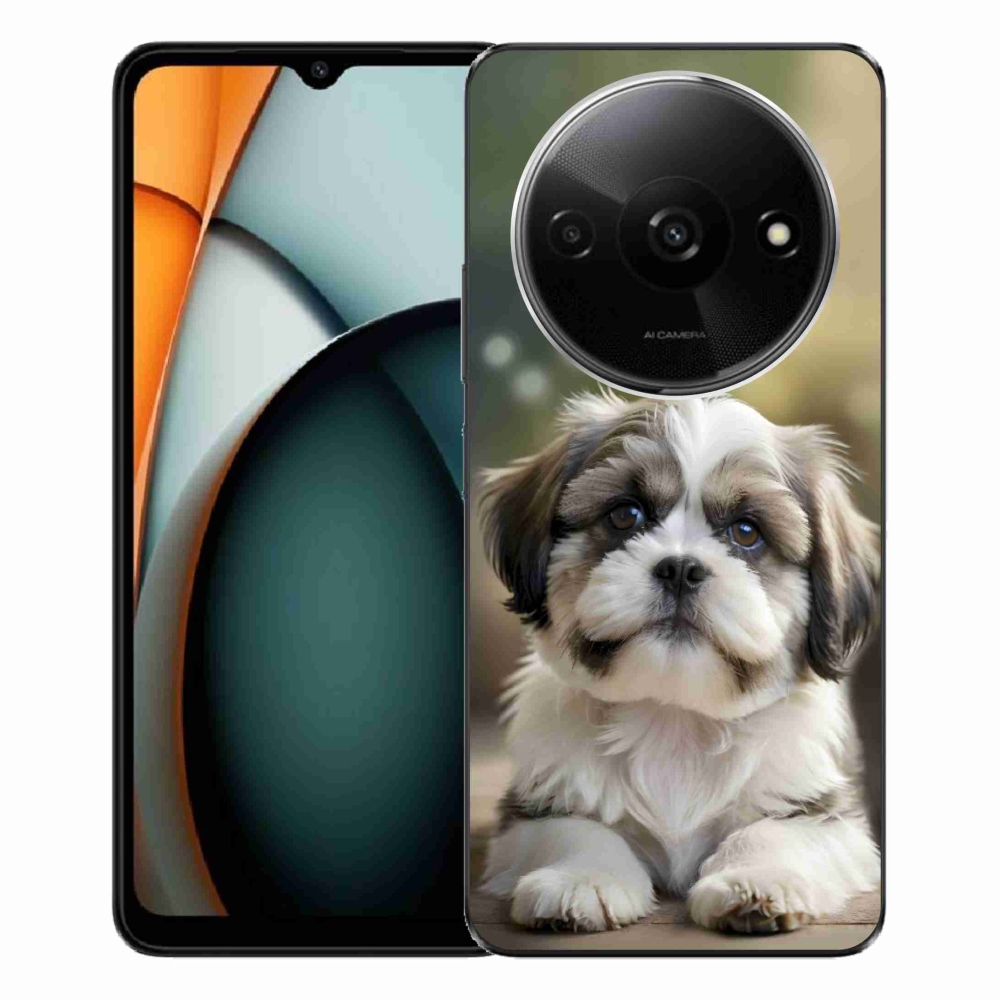 Gélový kryt mmCase na Xiaomi Redmi A3 - roztomilý shih-tzu
