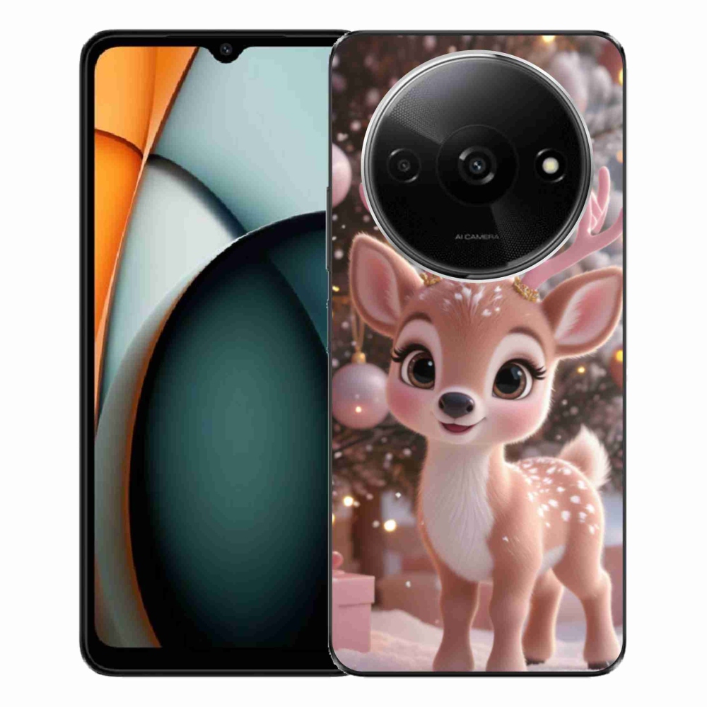 Gélový kryt mmCase na Xiaomi Redmi A3 - roztomilý sob