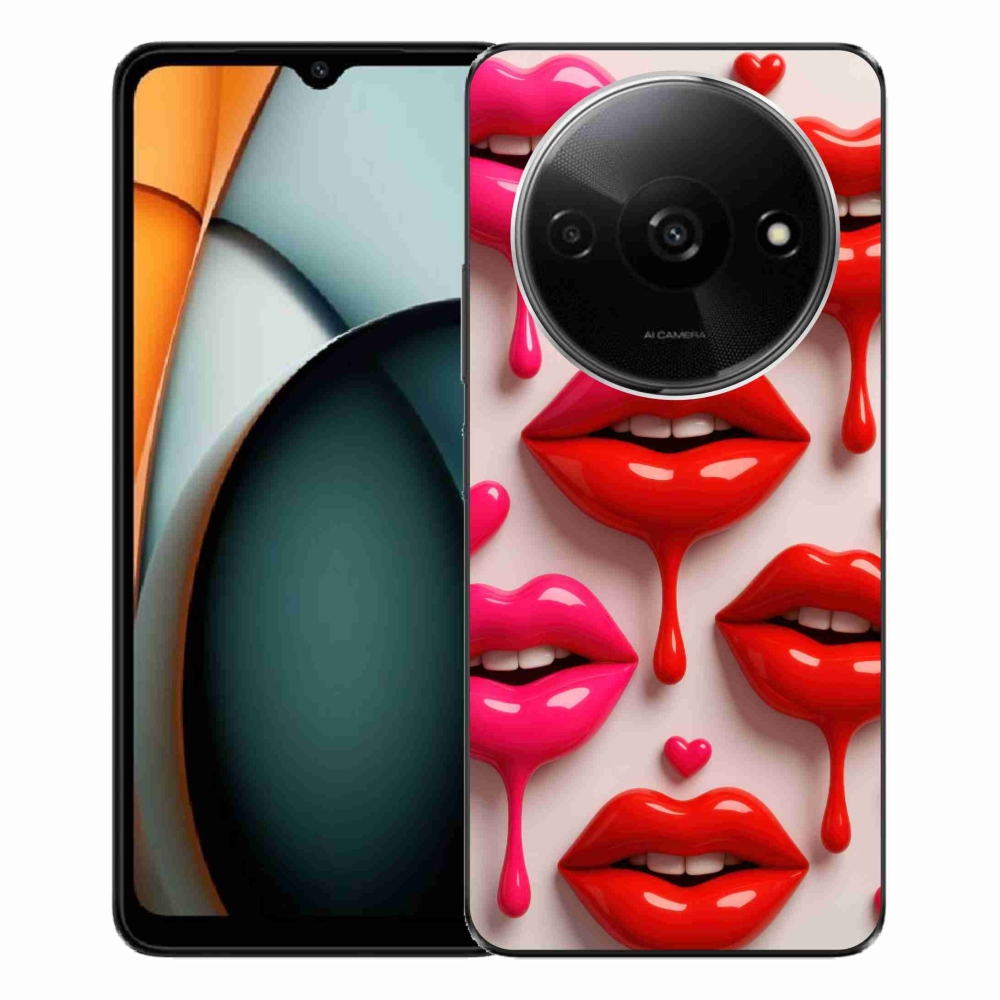 Gélový kryt mmCase na Xiaomi Redmi A3 - pery 2