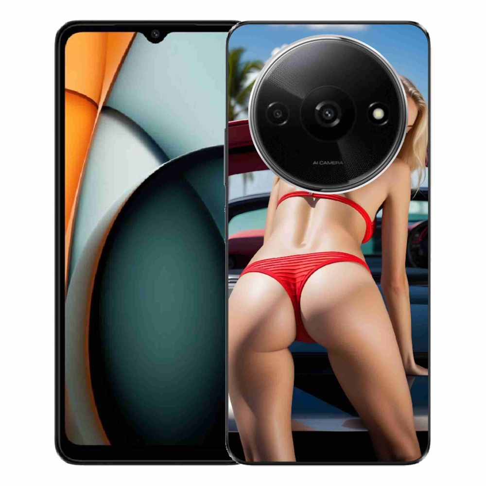 Gélový kryt mmCase na Xiaomi Redmi A3 - sexy žena 2