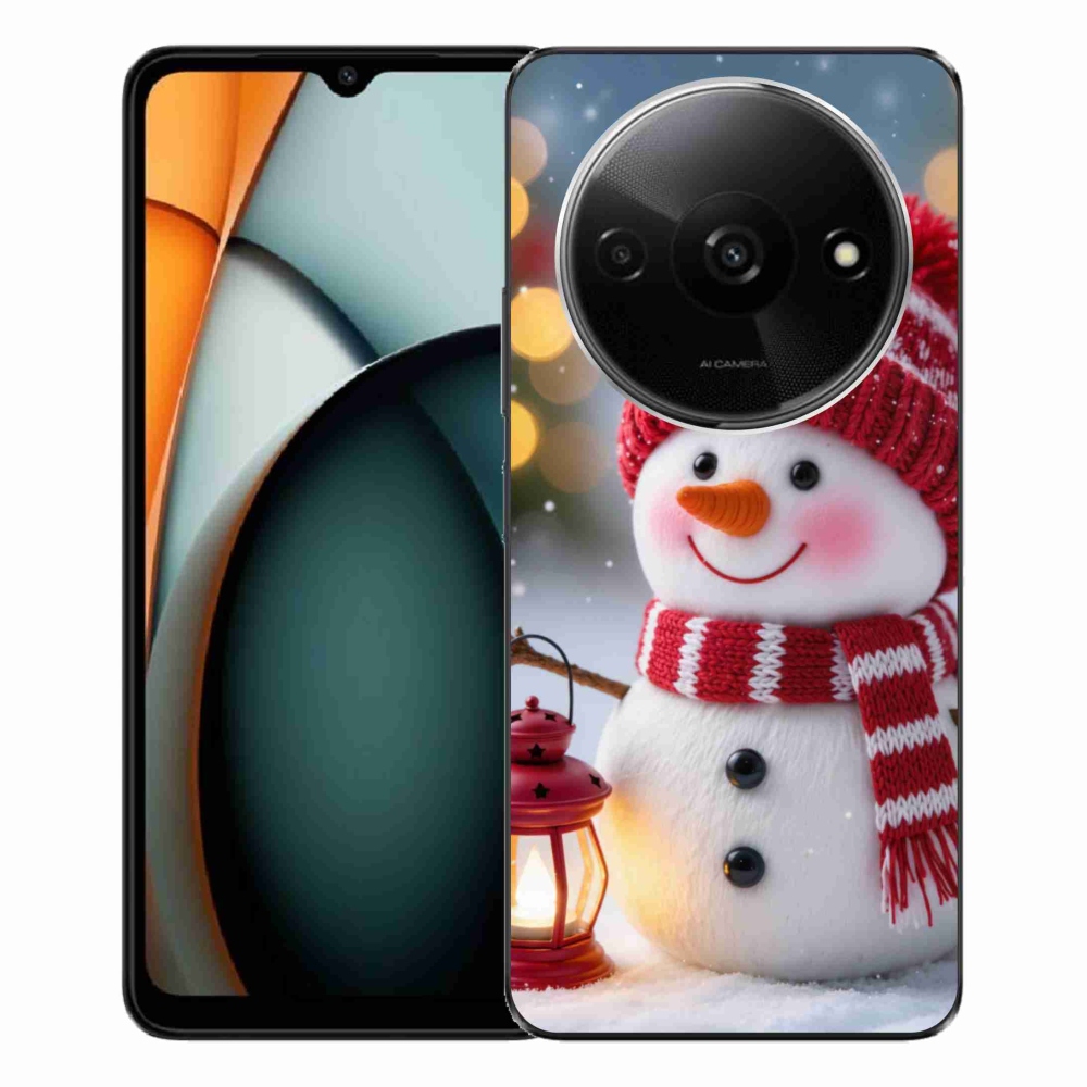 Gélový kryt mmCase na Xiaomi Redmi A3 - snehuliak 2