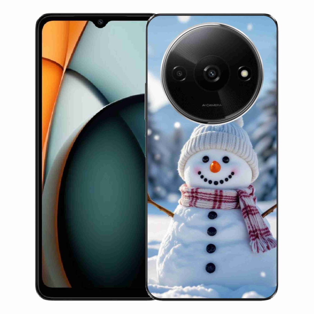 Gélový kryt mmCase na Xiaomi Redmi A3 - snehuliak 3