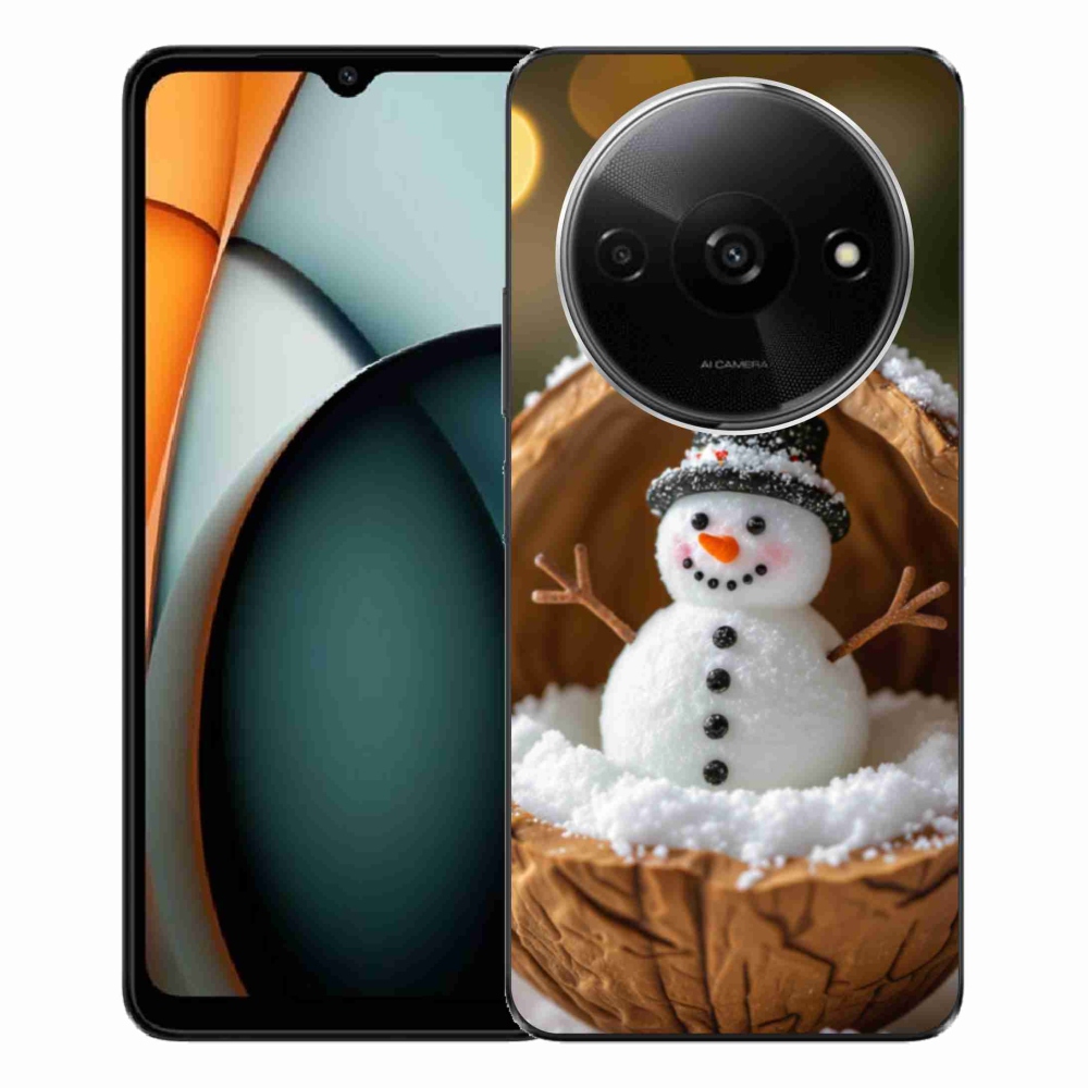 Gélový kryt mmCase na Xiaomi Redmi A3 - snehuliak 4