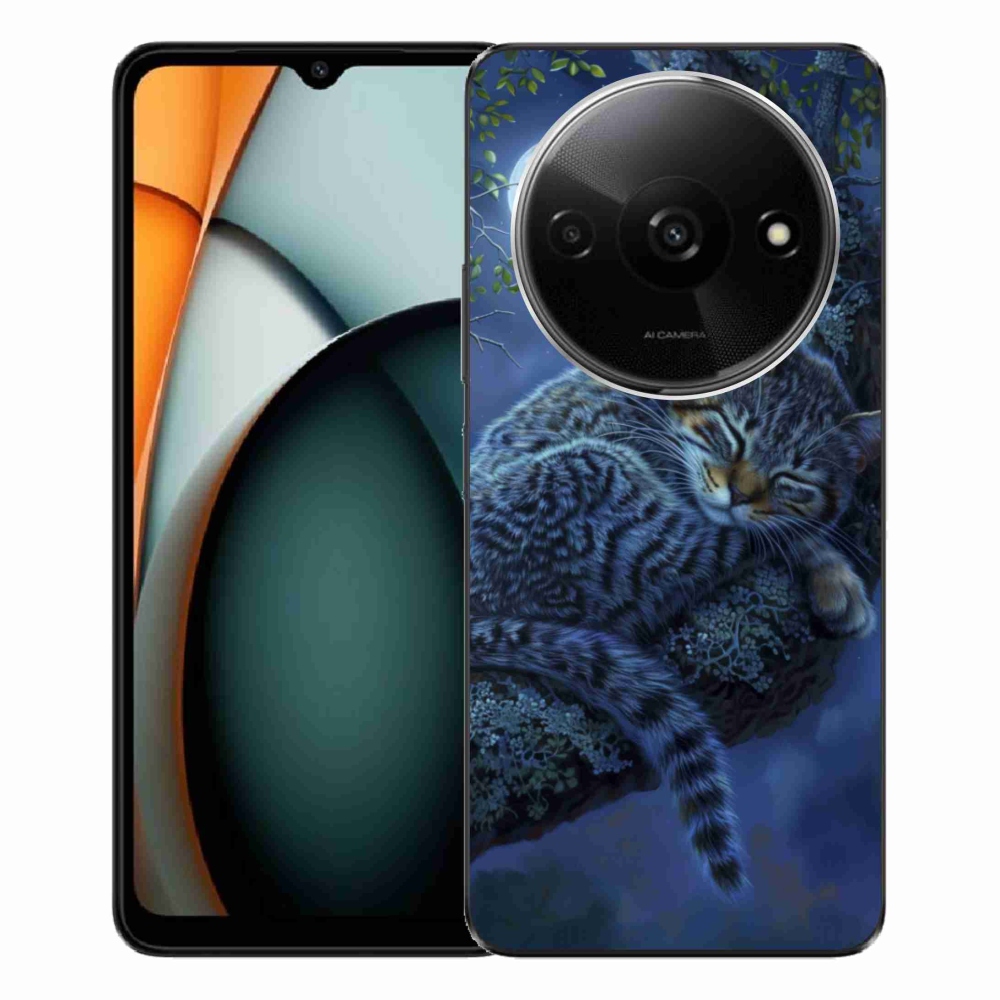 Gélový kryt mmCase na Xiaomi Redmi A3 - spiaca mačka