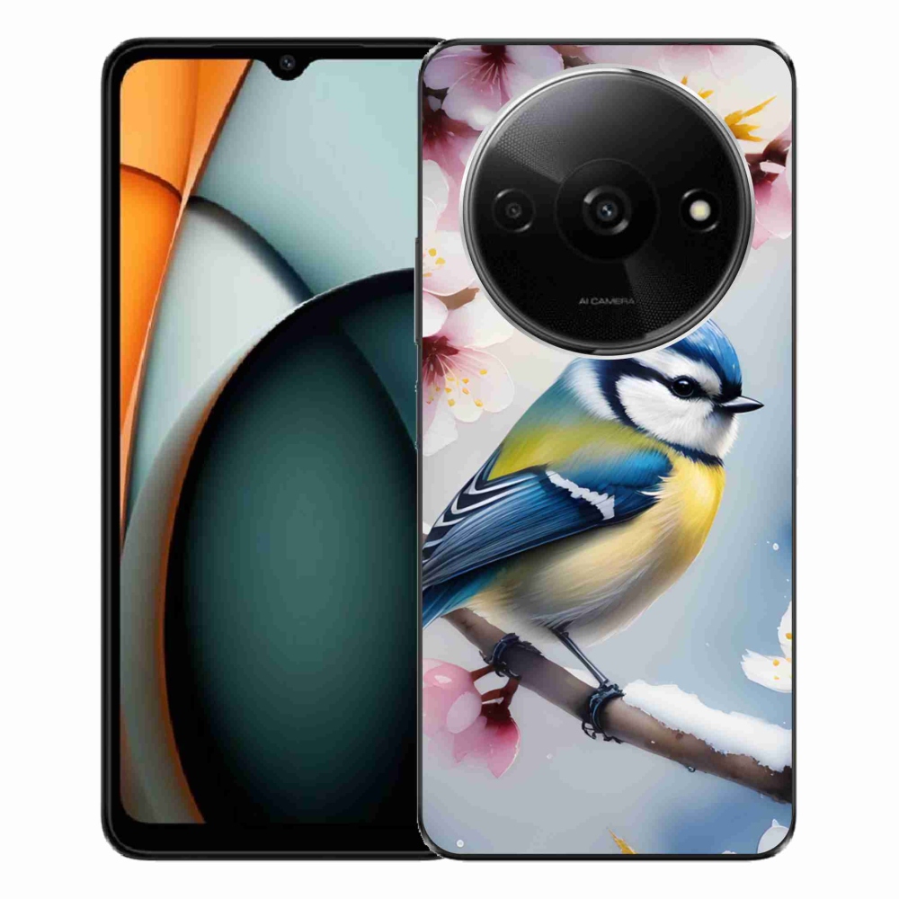 Gélový kryt mmCase na Xiaomi Redmi A3 - sýkorka