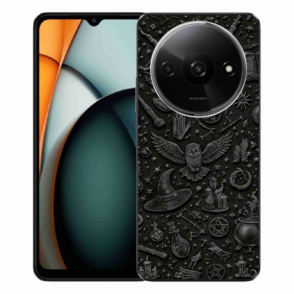 Gélový kryt mmCase na Xiaomi Redmi A3 - tmavý magický svet