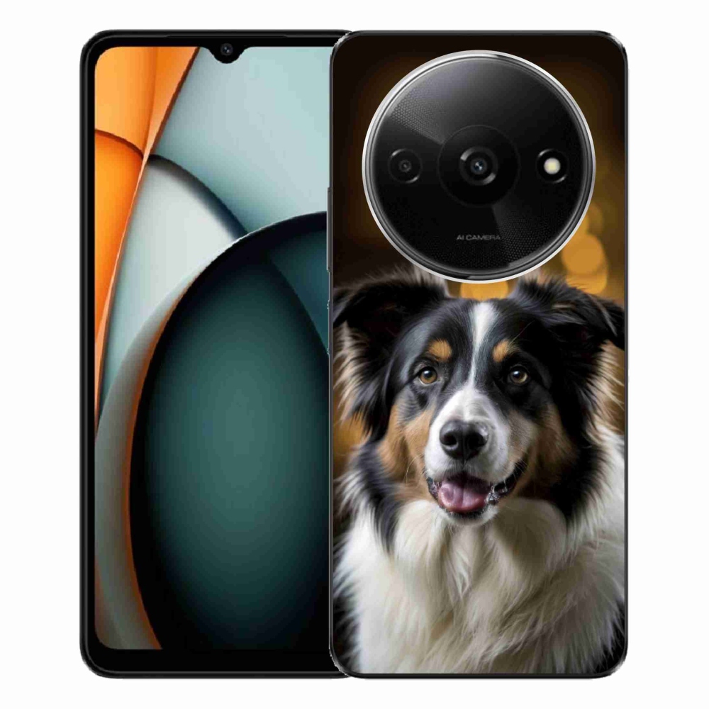 Gélový kryt mmCase na Xiaomi Redmi A3 - usmievavý austrálsky ovčiak