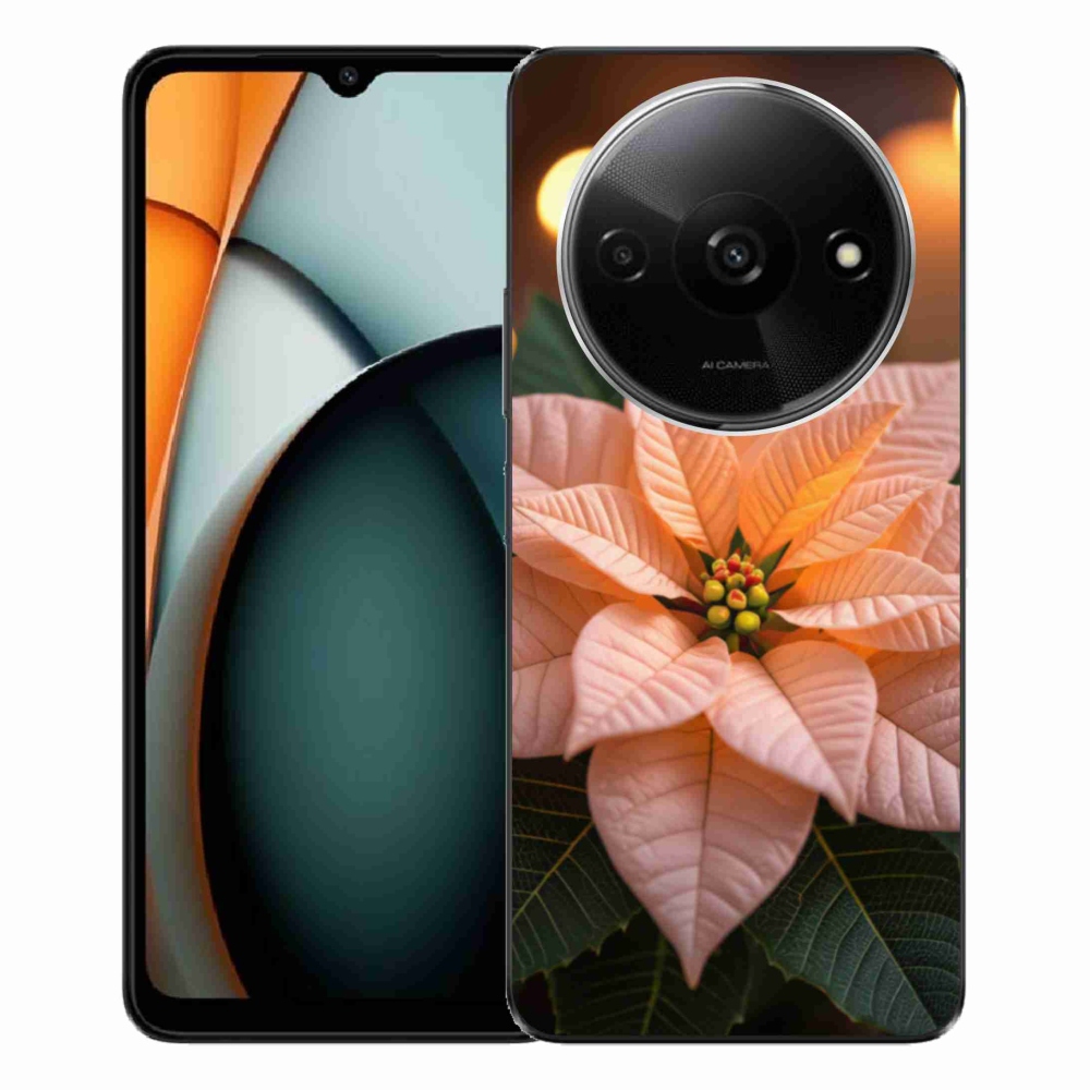 Gélový kryt mmCase na Xiaomi Redmi A3 - vianočná hviezda
