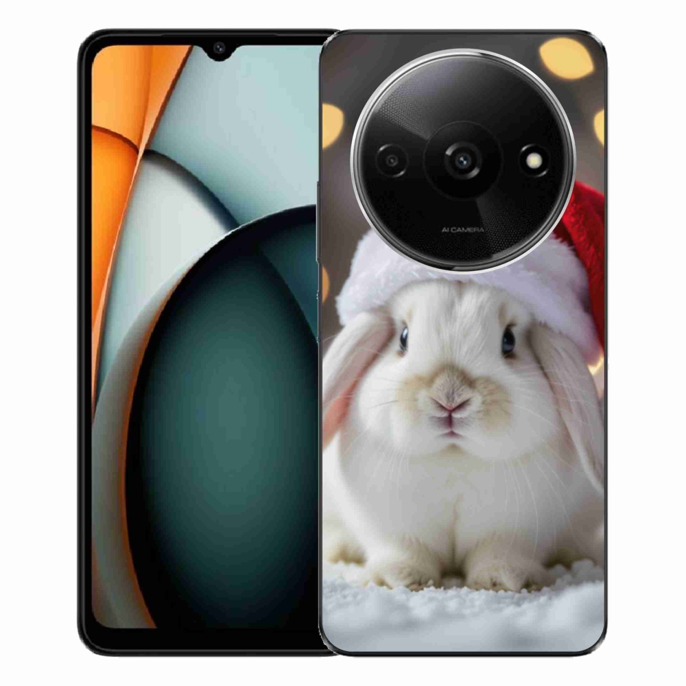 Gélový kryt mmCase na Xiaomi Redmi A3 - vianočný králik