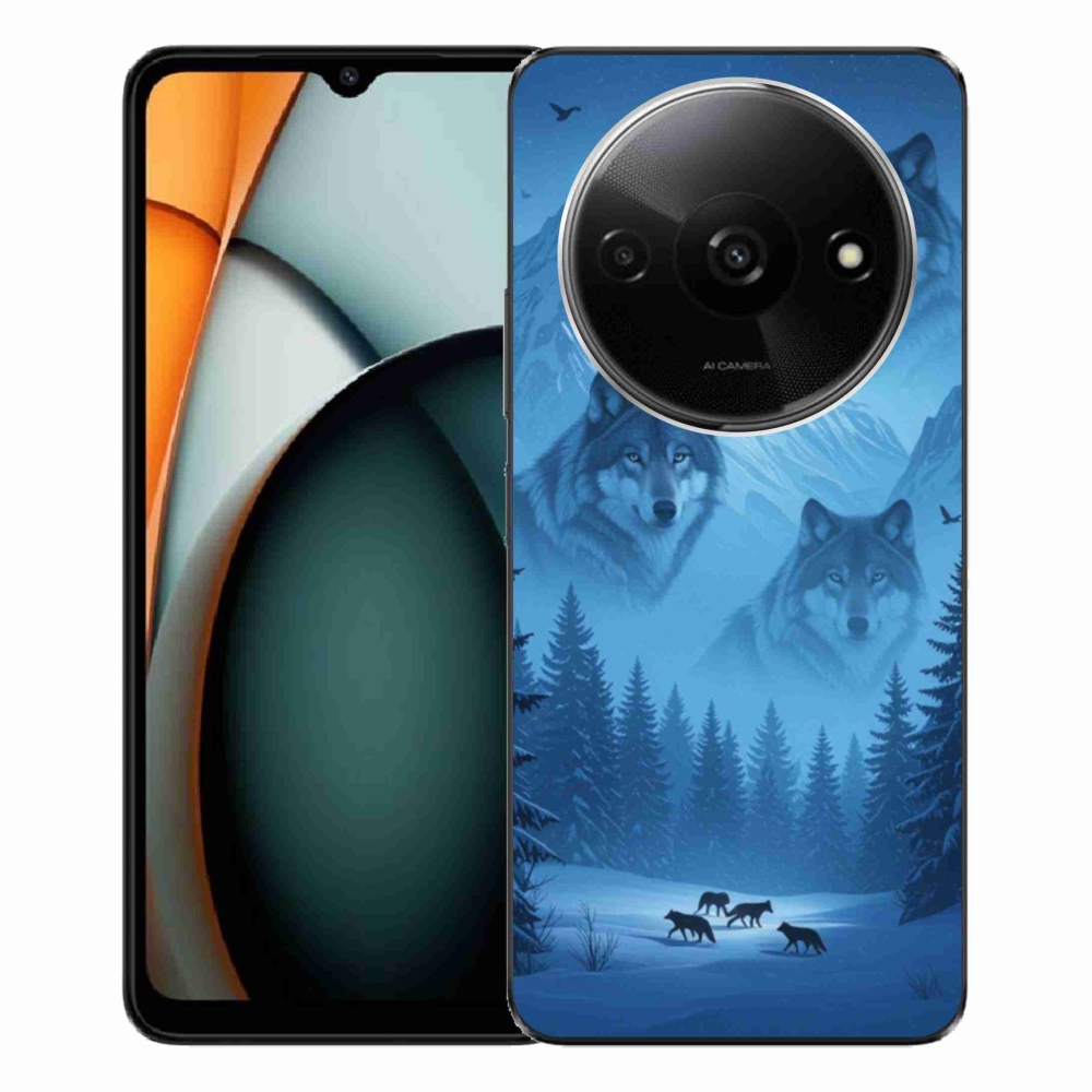 Gélový kryt mmCase na Xiaomi Redmi A3 - vlčia svorka