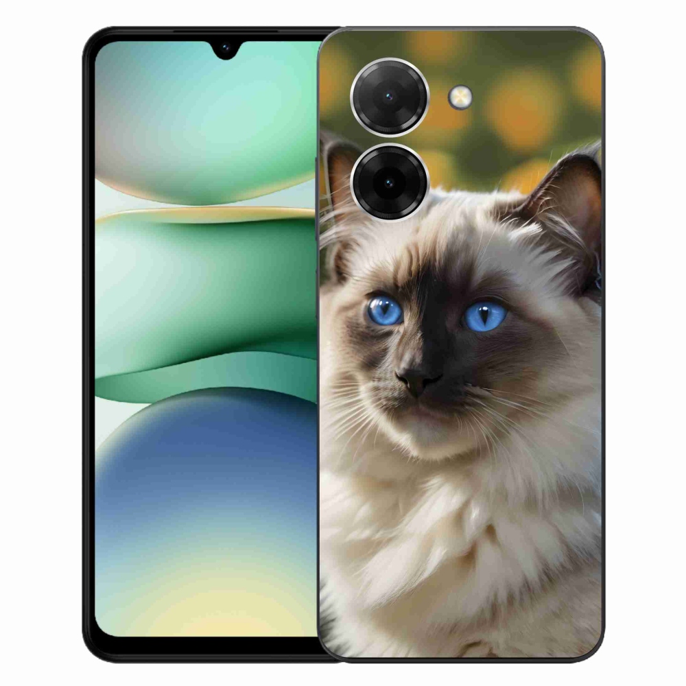 Gélový kryt mmCase na Xiaomi Redmi A5 (171.7x77.8x8.3mm) - biely ragdoll