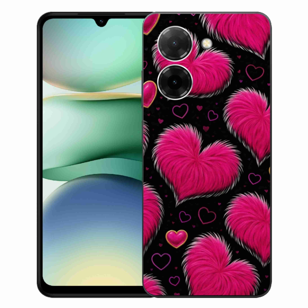 Gélový kryt mmCase na Xiaomi Redmi A5 (171.7x77.8x8.3mm) - hebké srdce