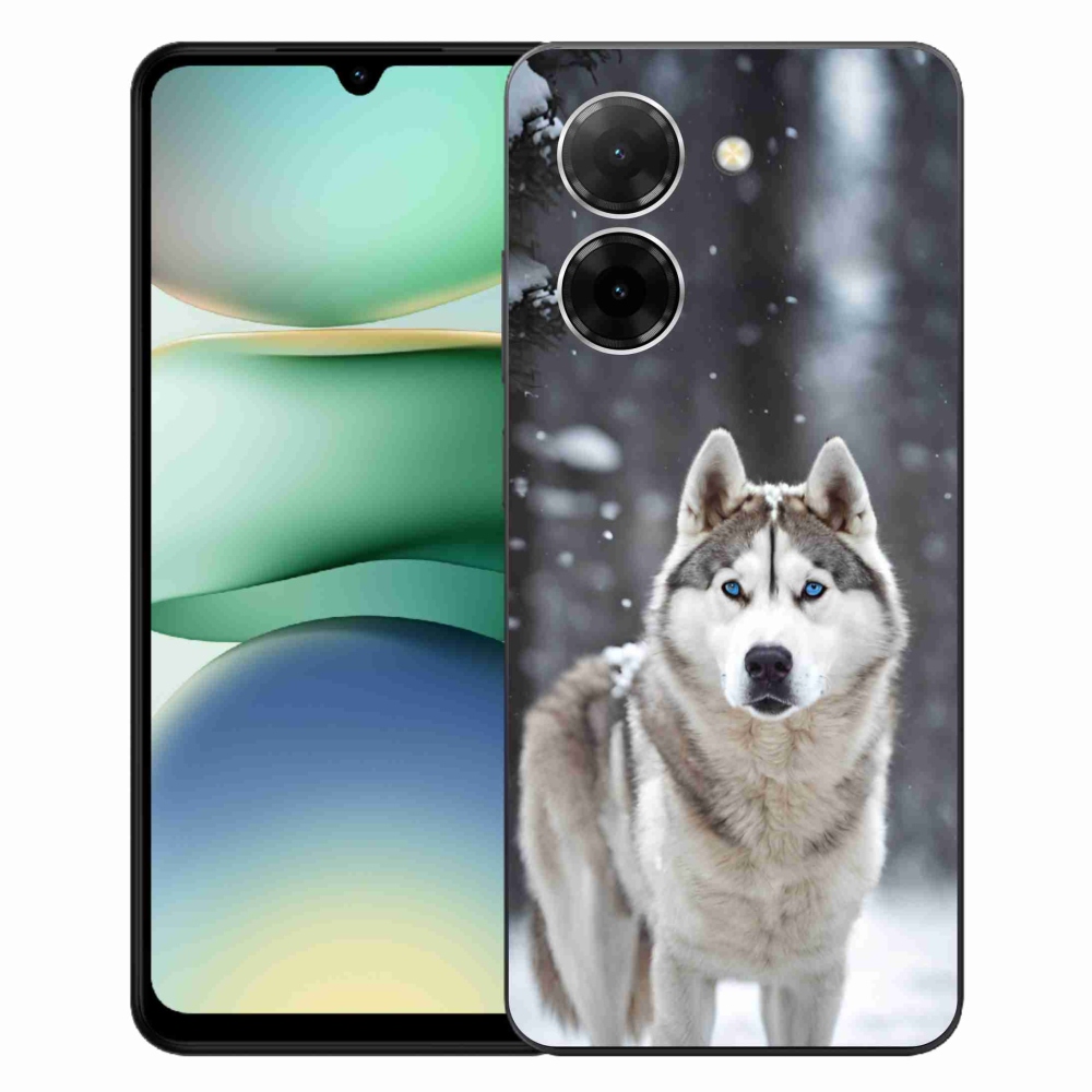 Gélový kryt mmCase na Xiaomi Redmi A5 (171.7x77.8x8.3mm) - husky 2