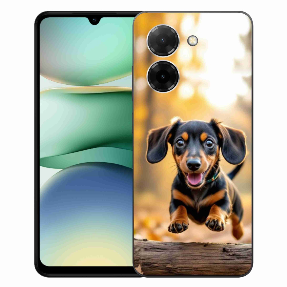 Gélový kryt mmCase na Xiaomi Redmi A5 (171.7x77.8x8.3mm) - jazvečík 2