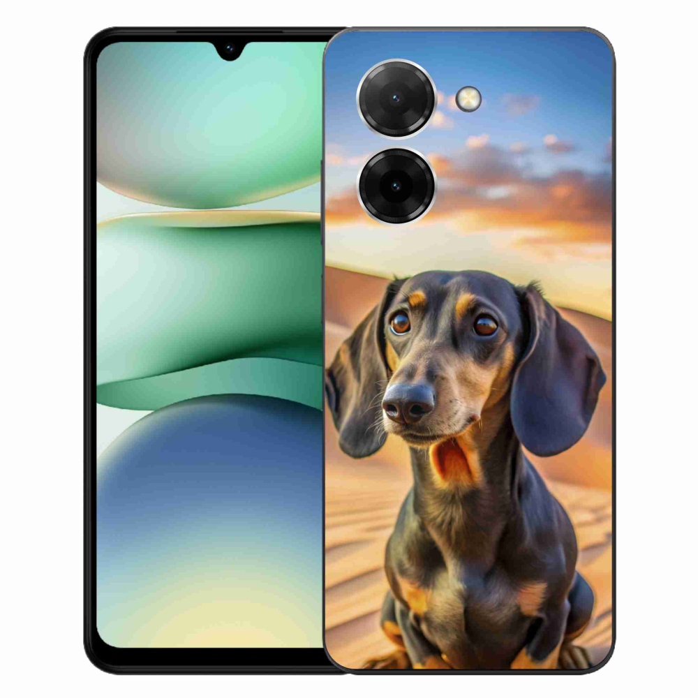 Gélový kryt mmCase na Xiaomi Redmi A5 (171.7x77.8x8.3mm) - jazvečík 3