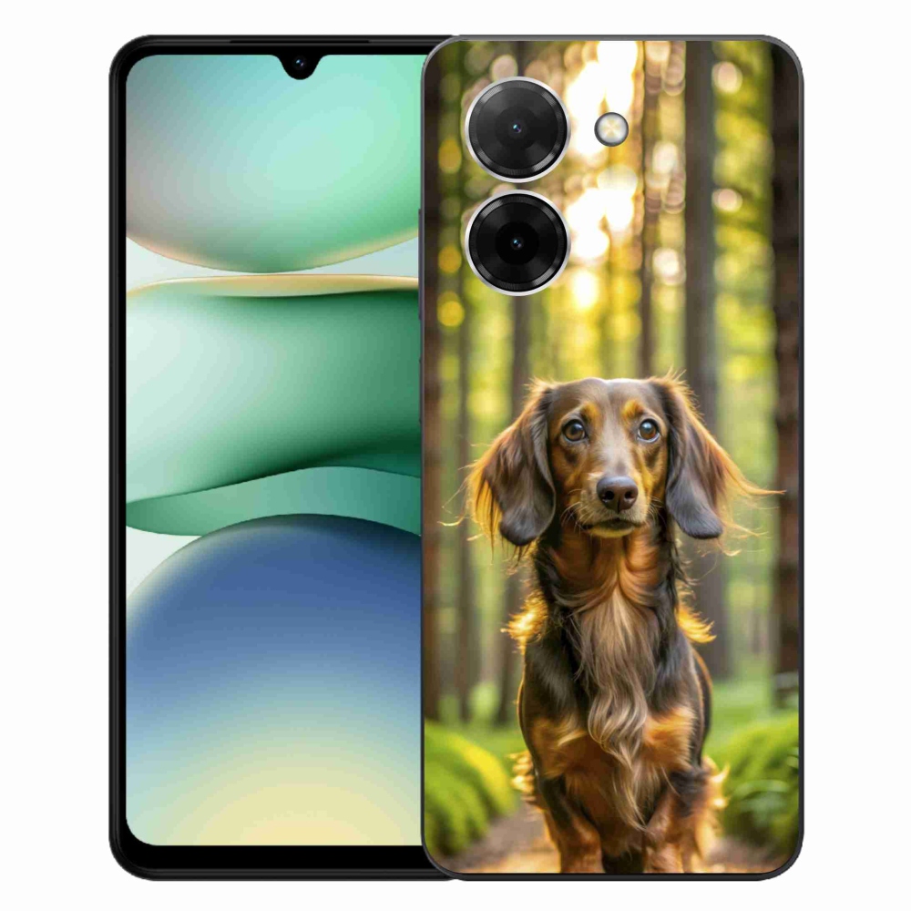 Gélový kryt mmCase na Xiaomi Redmi A5 (171.7x77.8x8.3mm) - jazvečík 4