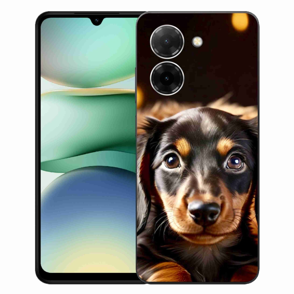 Gélový kryt mmCase na Xiaomi Redmi A5 (171.7x77.8x8.3mm) - jazvečík