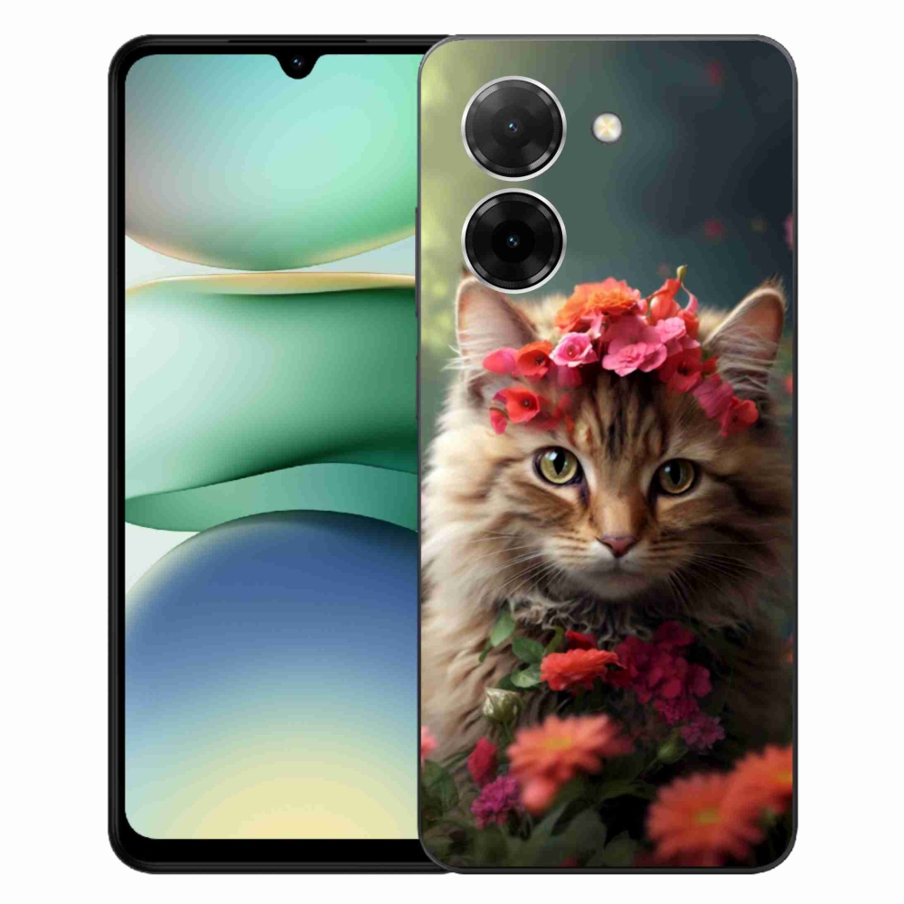 Gélový kryt mmCase na Xiaomi Redmi A5 (171.7x77.8x8.3mm) - mačacia princezná