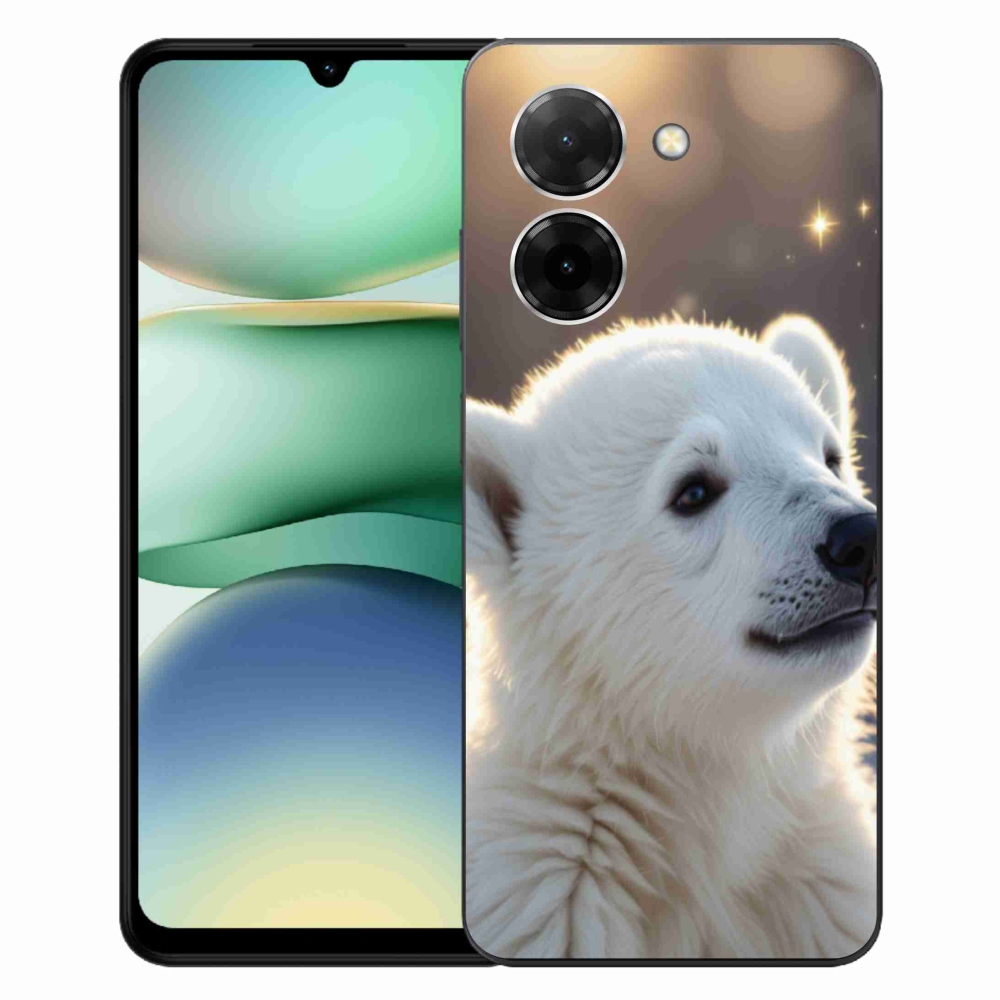 Gélový kryt mmCase na Xiaomi Redmi A5 (171.7x77.8x8.3mm) - ľadový medveď