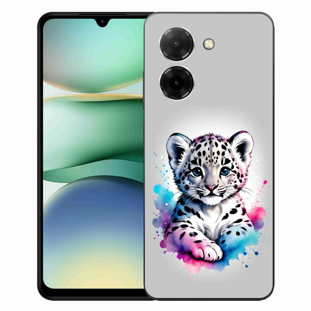 Gélový kryt mmCase na Xiaomi Redmi A5 (171.7x77.8x8.3mm) - leopardej mláďa