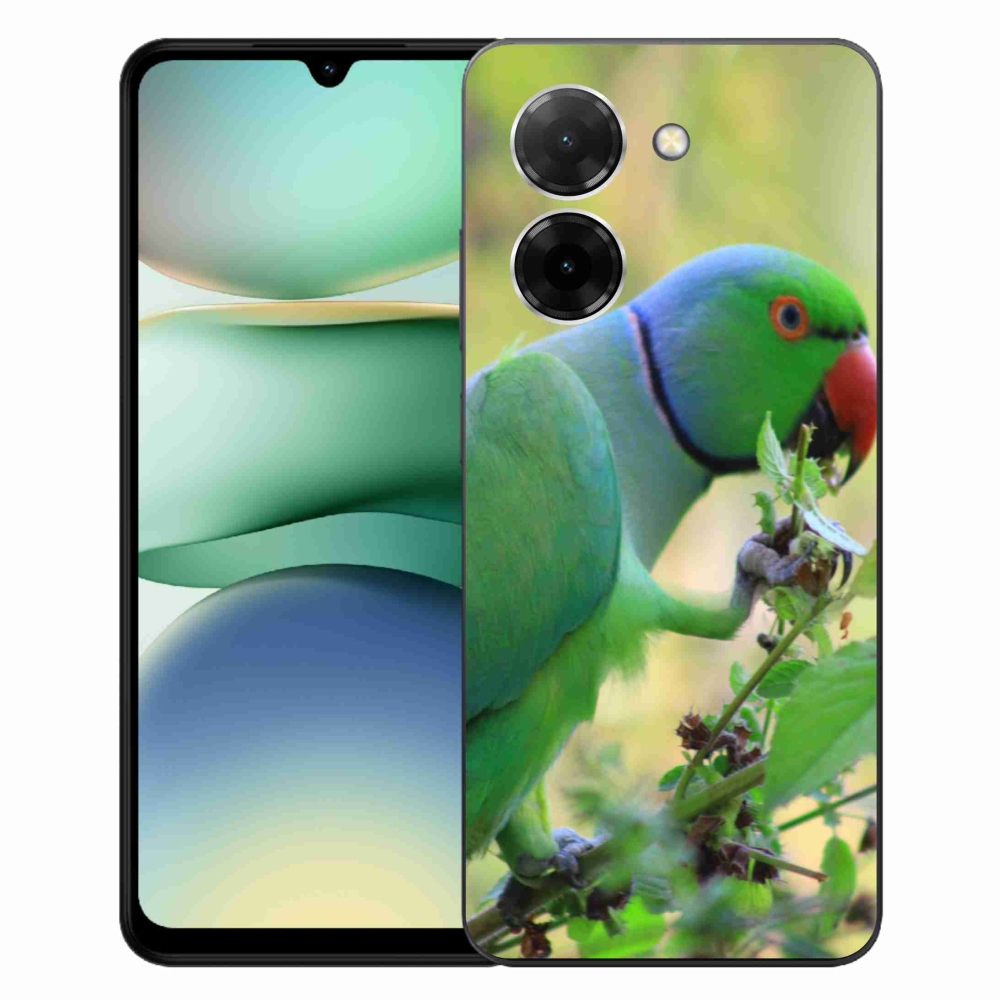 Gélový kryt mmCase na Xiaomi Redmi A5 (171.7x77.8x8.3mm) - papagáj Alexandr