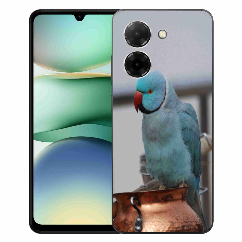 Gélový kryt mmCase na Xiaomi Redmi A5 (171.7x77.8x8.3mm) - papagáj alexander modrý