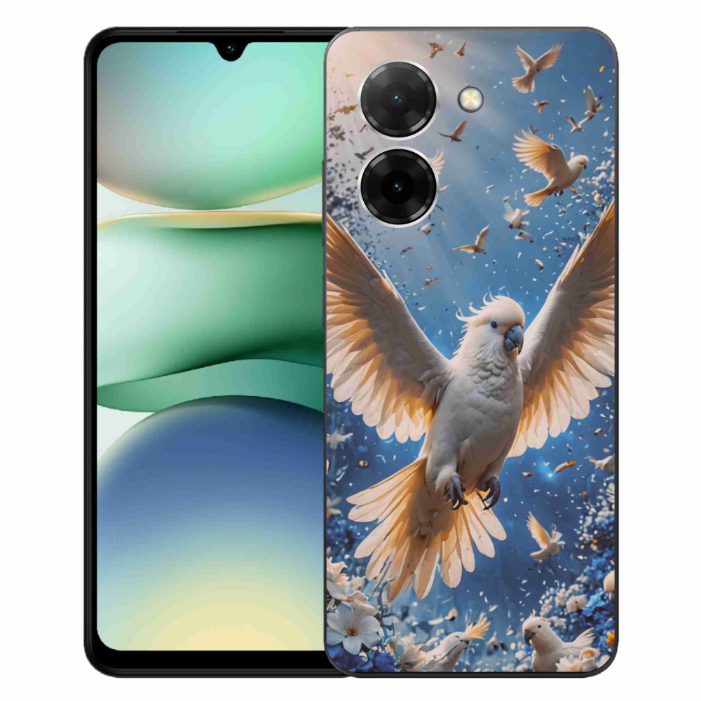 Gélový kryt mmCase na Xiaomi Redmi A5 (171.7x77.8x8.3mm) - papagáj kakadu