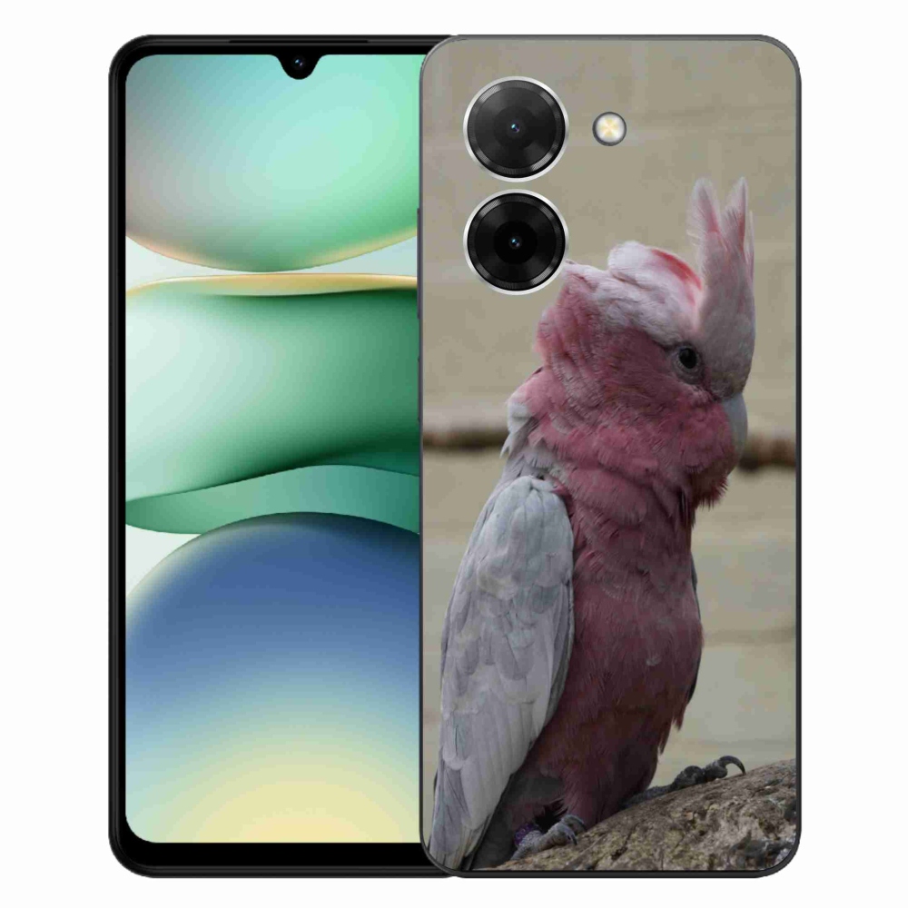 Gélový kryt mmCase na Xiaomi Redmi A5 (171.7x77.8x8.3mm) - papagáj kakadu ružový