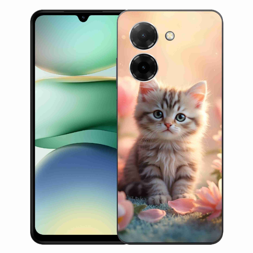 Gélový kryt mmCase na Xiaomi Redmi A5 (171.7x77.8x8.3mm) - roztomilé mačiatko 8