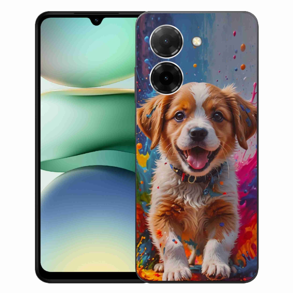 Gélový kryt mmCase na Xiaomi Redmi A5 (171.7x77.8x8.3mm) - roztomilé šteňa 3
